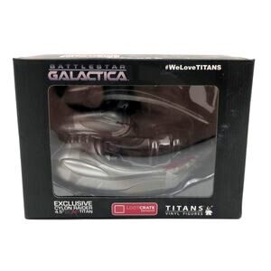 Battlestar Galactica Cylon Raider SCAR Titan Vinyl Figure 4.5" Loot Crate NEW